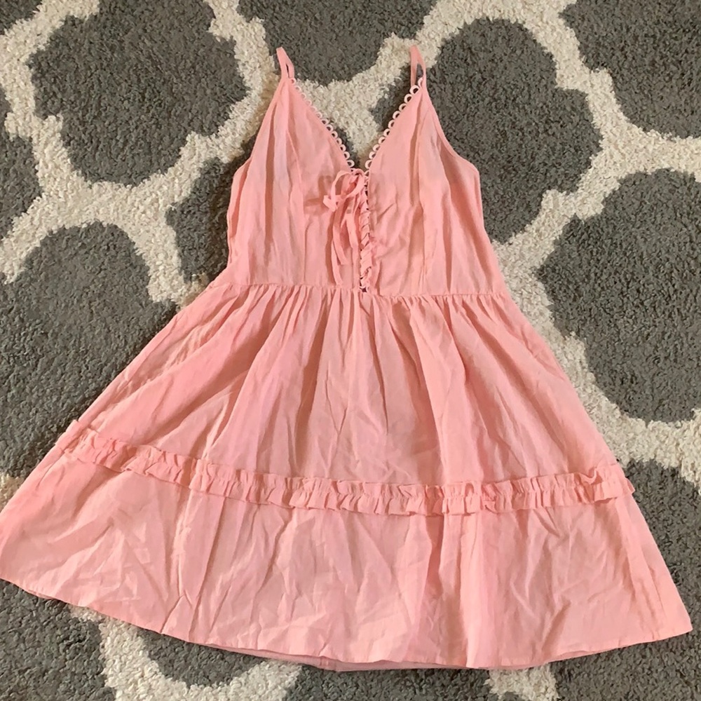 Pink summer dress